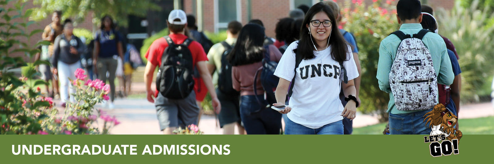 Undergraduate Admissions at UNC Pembroke