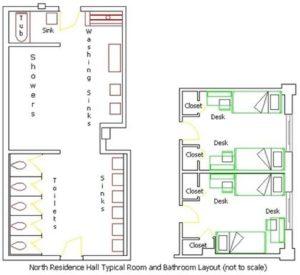 North Hall Floorplan