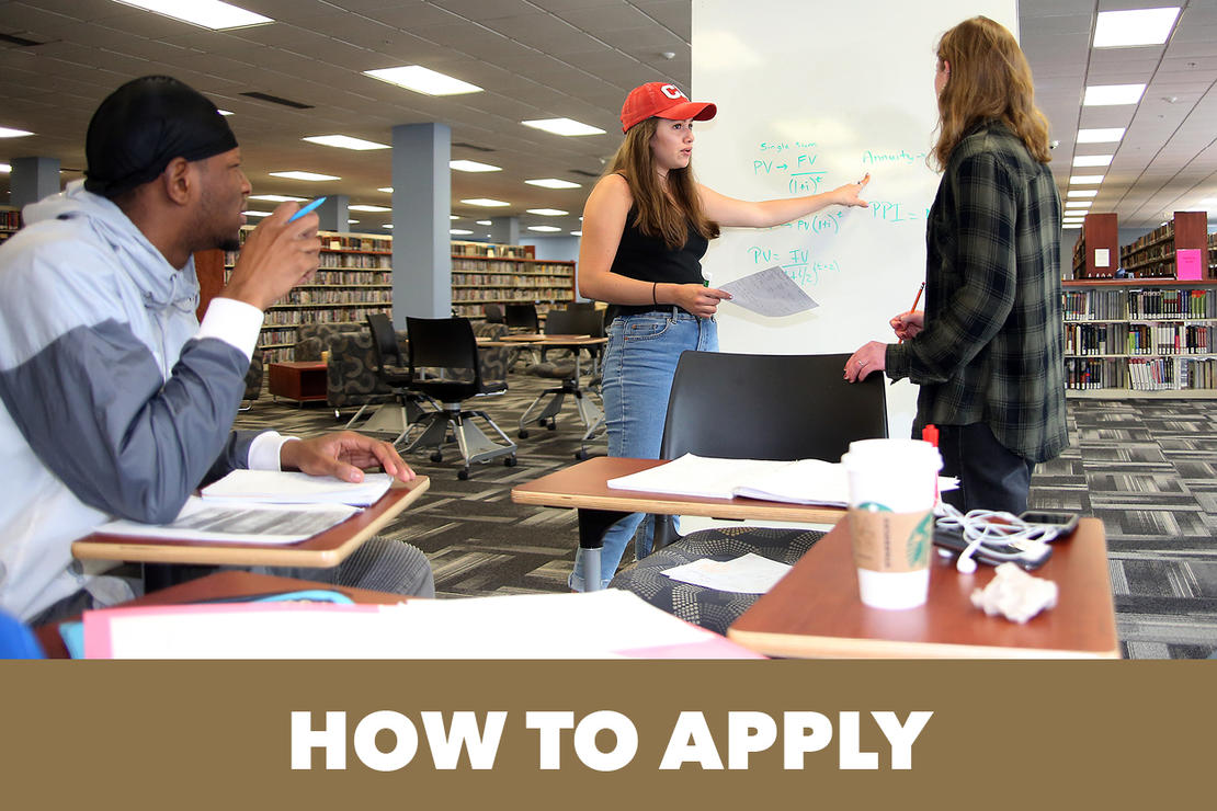 How to apply to UNCP