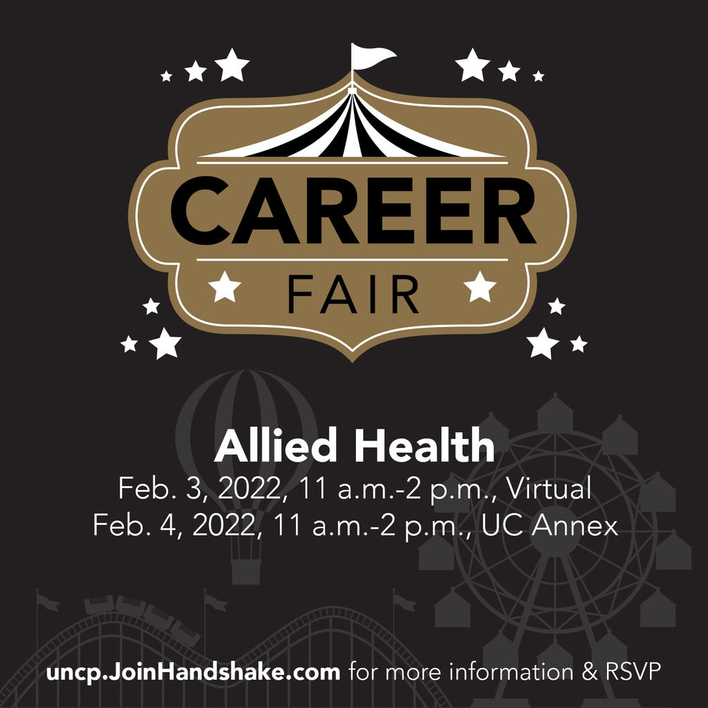 Allied Health Career Fair Join Virtually Feb 3, 2022 at 11:00 am